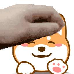 Example Pet Pet GIF animation showing gentle head patting effect